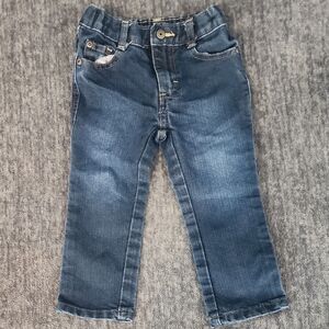 Wrangler Boys Dark Blue Denim Jeans - Classic Straight Leg